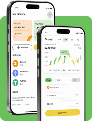 Index +Ark trading platform with live market data